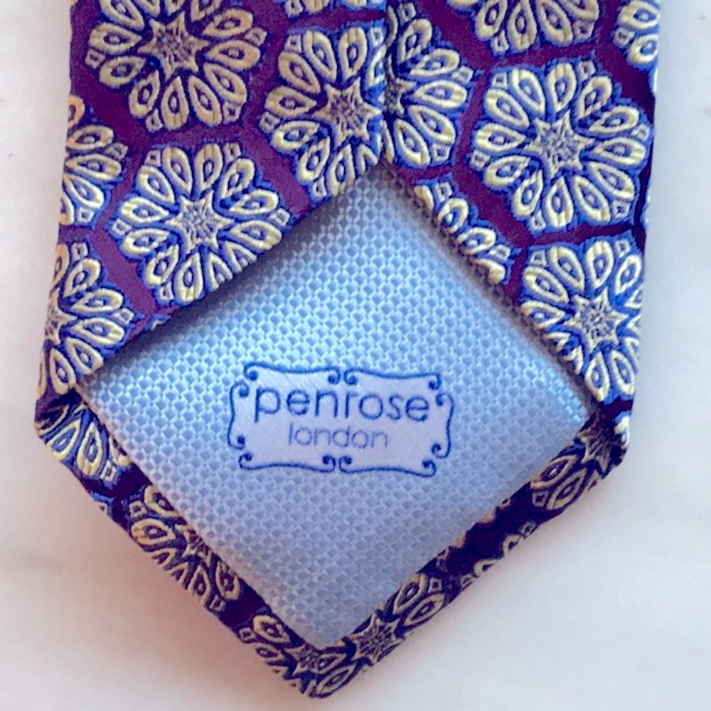 Pure Silk Penrose Tie
